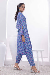 2 Piece Printed Karandi Unstitched Suit WNST-32071