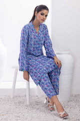2 Piece Printed Karandi Unstitched Suit WNST-32071