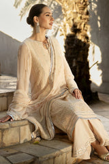 3 Piece Embroidered Chiffon Unstitched Suit with Embroidered Chiffon Dupatta FE-42033
