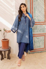 3 Piece Printed Cambric Unstitched Suit with Lawn Dupatta CBN-32018