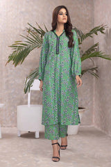 2 Piece Printed Karandi Unstitched Suit WNST-32068