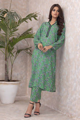 2 Piece Printed Karandi Unstitched Suit WNST-32068