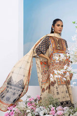 3 Piece Printed Lawn Unstitched Suit CL-32478