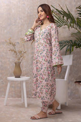 2 Piece Printed Karandi Unstitched Suit WNST-32064