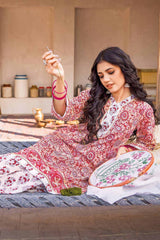 2 Piece Lawn Unstitched Printed Shirt Trousers Suit TL-32026 B