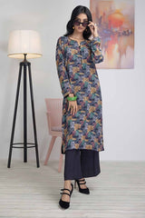 1 Piece Printed Linen Shirt WNSS-32005
