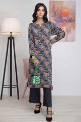 1 Piece Printed Linen Shirt WNSS-32005