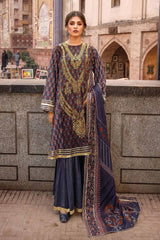 3 Piece Lawn Unstitched Foil Printed Suit CL-32445 B
