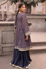 3 Piece Lawn Unstitched Foil Printed Suit CL-32445 B