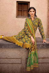3 Piece Lawn Unstitched Printed Suit CL-32449 A