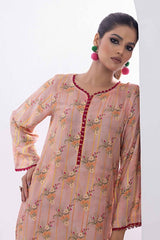 2 Piece Printed Karandi Unstitched Suit WNST-32067