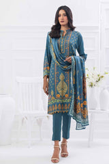3 Piece Printed Cotail Unstitched Suit WNS-32179 A