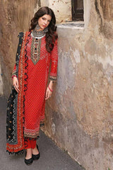 3 Piece Chunri Lawn Unstitched Suit CL-32092 B