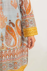Digital Print Khaddar Shirt GLW-23-24