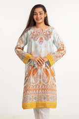 Digital Print Khaddar Shirt GLW-23-24