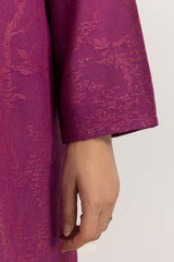 Dyed Jacquard Embellished Shirt GLW-23-47