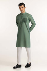 Green Styling Kurta KR-STY24-048