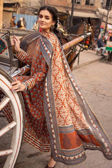 3 Piece Lawn Unstitched Foil Printed Suit CL-32446 A