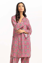 2 Piece Digial Printed Cambric Embelished Shirt With Trouser IPS-23-120