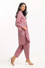 2 Piece Digial Printed Cambric Embelished Shirt With Trouser IPS-23-120