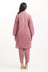 2 Piece Digial Printed Cambric Embelished Shirt With Trouser IPS-23-120