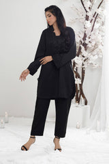 Herringbone Embellished Co-Ord Set IPST-44110