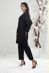 Herringbone Embellished Co-Ord Set IPST-44110