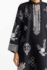 3 Piece Khaddar Embroidered Suit IUSTKSD-297