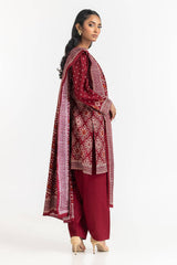 3 Piece Khaddar Printed Suit IUSTKSD-328