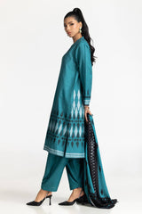 3 Piece Jacquard Suit IUSTKSD-331