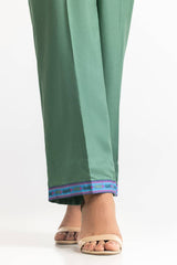 3 Piece Linen Printed Suit IUSTKSD-336
