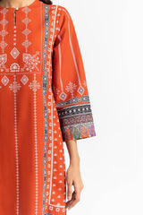 3 Piece Printed Khaddar Suit IUSTKSD-347