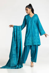 3 Piece Jacquard Suit IUSTKSD-349