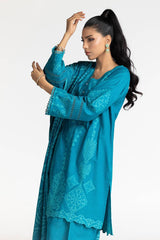 3 Piece Jacquard Suit IUSTKSD-349
