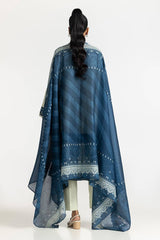 3 Piece Corduroy Printed Suit IUSTKSD-362