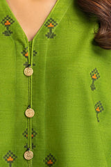 3 Piece Jacquard Suit IUSTKSD-389