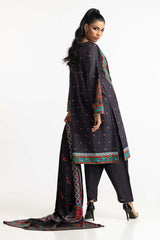 3 Piece Khaddar Printed Suit IUSTKSD-392