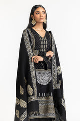 3 Piece Lacquer Printed Suit IUSTKSD-423