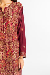 3 Piece Karandi Embroidered Suit IUSTKSD-433