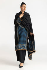 3 Piece Acrylic Embroidered Suit IUSTKSD-439
