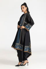 3 Piece Acrylic Embroidered Suit IUSTKSD-439
