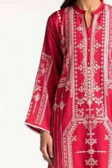 3 Piece Cotail Embroidered Suit IUSTKSD-465