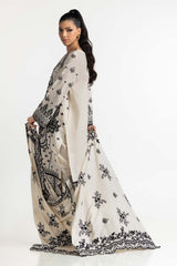 3 Piece Acrylic Embroidered Suit IUSTKSD-469