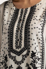 3 Piece Acrylic Embroidered Suit IUSTKSD-469