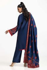 3 Piece Acrylic Embroidered Suit IUSTKSD-471