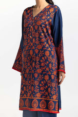 3 Piece Acrylic Embroidered Suit IUSTKSD-471