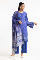 3 Piece Karandi Printed Suit IUSTKSD-473