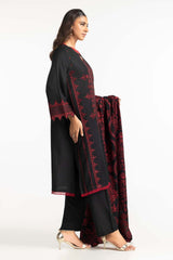 3 Piece Acrylic Embroidered Suit IUSTKSD-487