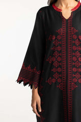 3 Piece Acrylic Embroidered Suit IUSTKSD-487