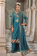 3 Piece Jacquard Unstitched Suit with Jacquard Dupatta JD-32032
